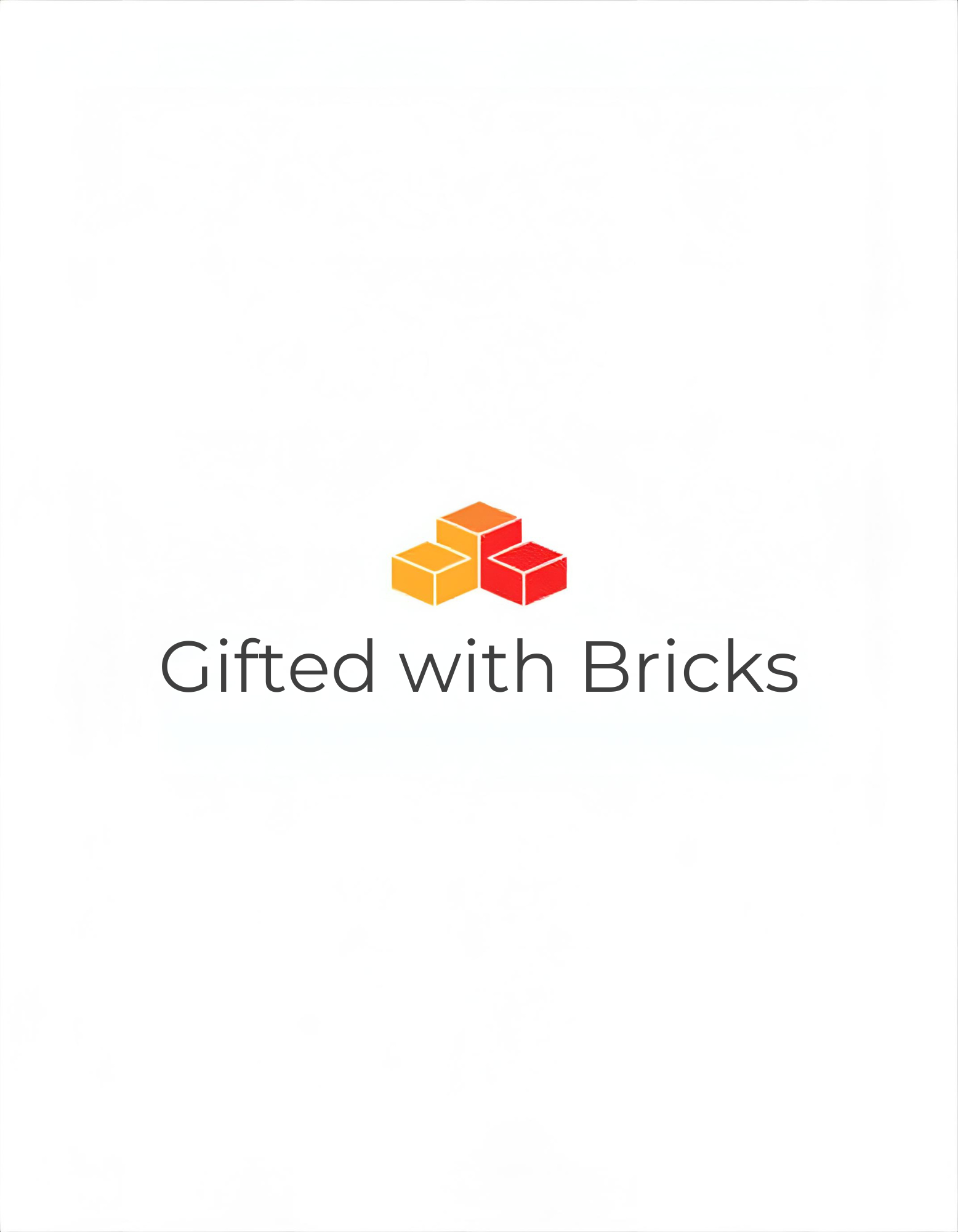 Gifted with Bricks Logo